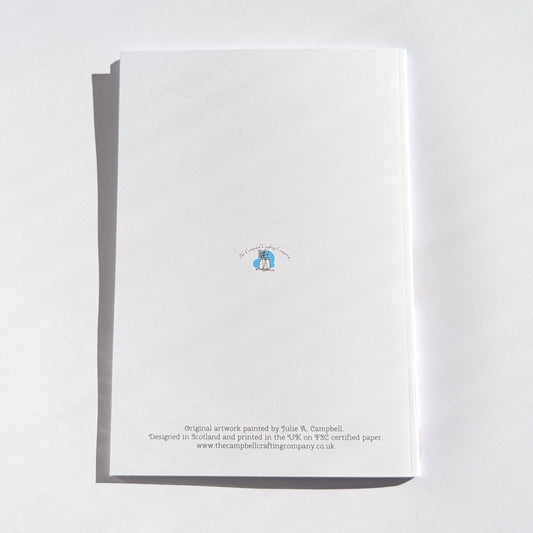 Swilcan Bridge Winter A5 Notebook