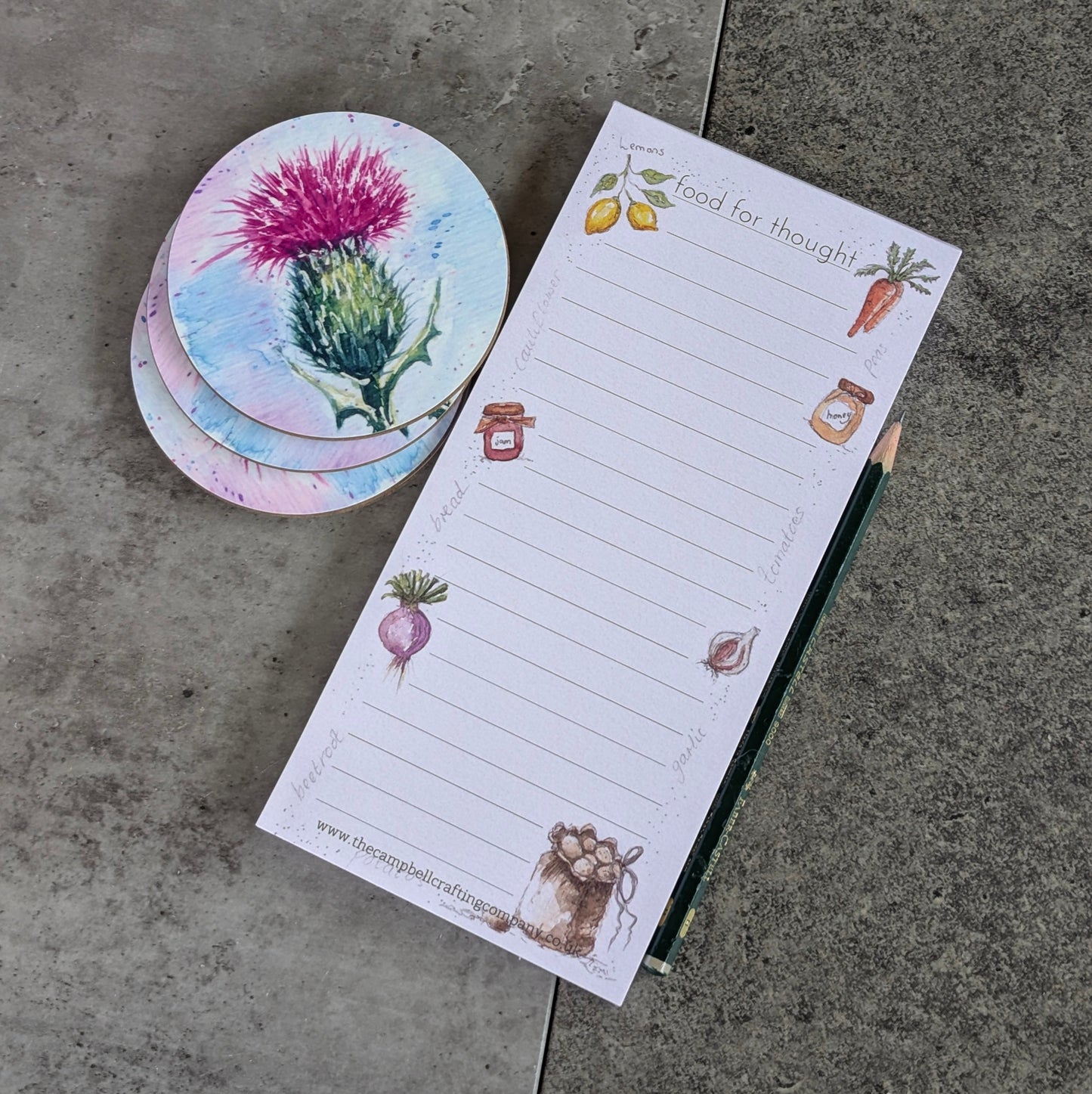 Food for thought DL Notepad