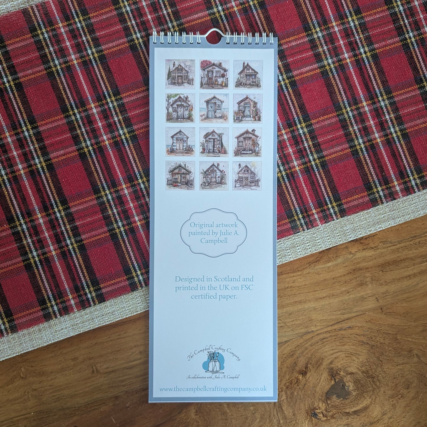 Seasonal Sheds 2026 Wall Calendar