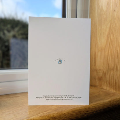 A5 Valentines Heart Card