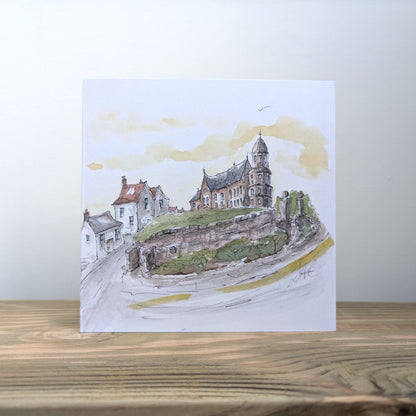 Church on the hill Card