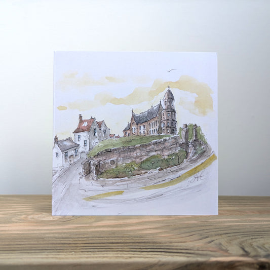 Church on the hill Card