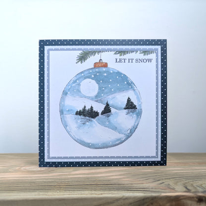 Let it Snow Cards - Pack of 5 or 10