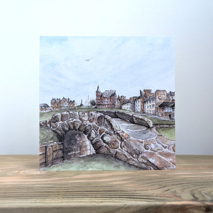 Swilcan Bridge Summer Card