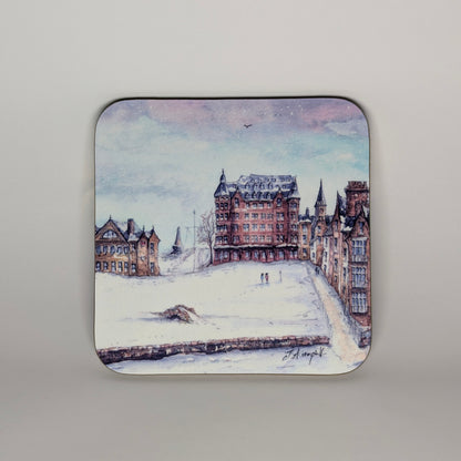 Swilcan Bridge Winter Coaster