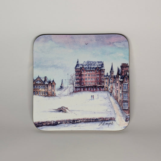 Swilcan Bridge Winter Coaster