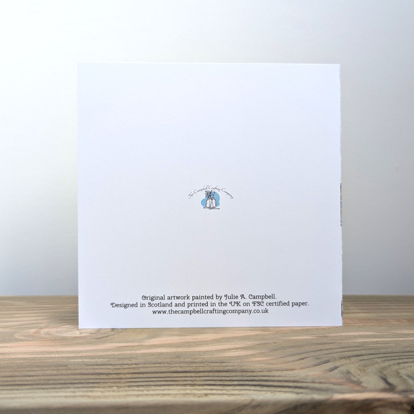 Swilcan Bridge Winter Card