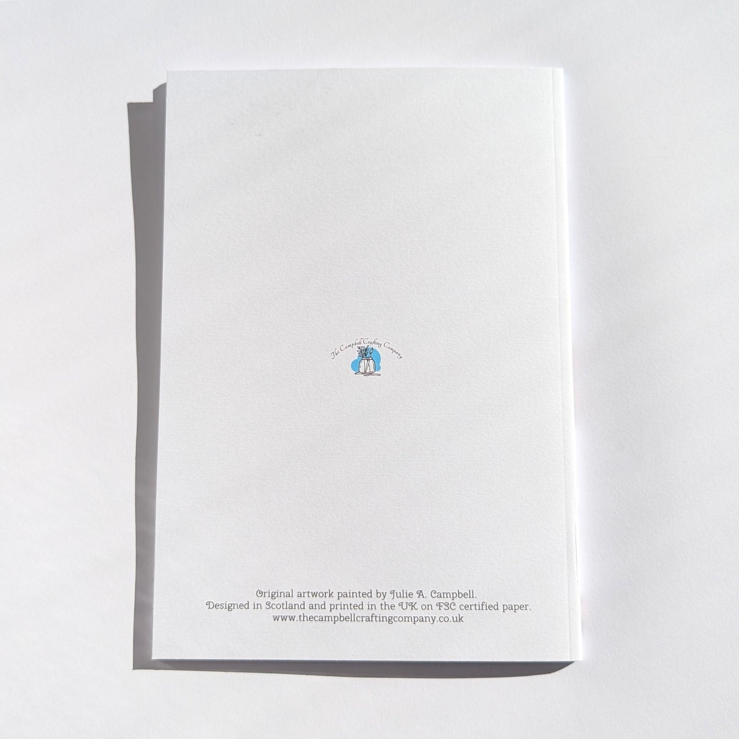 Swilcan Bridge Winter A5 Notebook