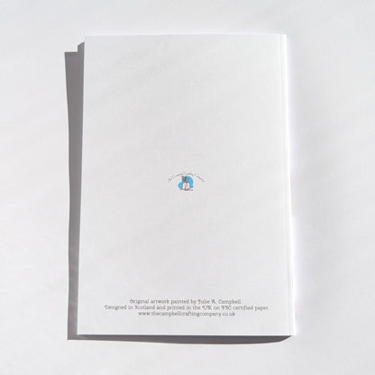 Swilcan Bridge Winter A5 Notebook