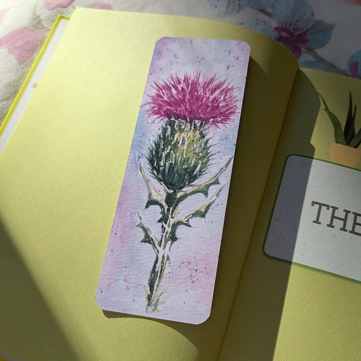 Thistle Bookmark