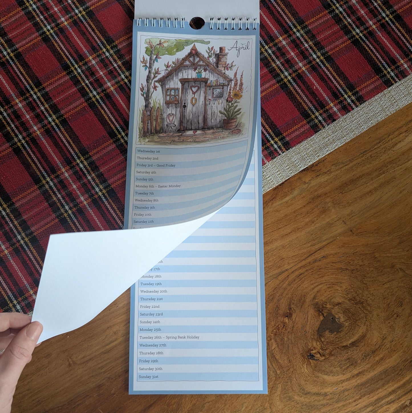 Seasonal Sheds 2026 Wall Calendar