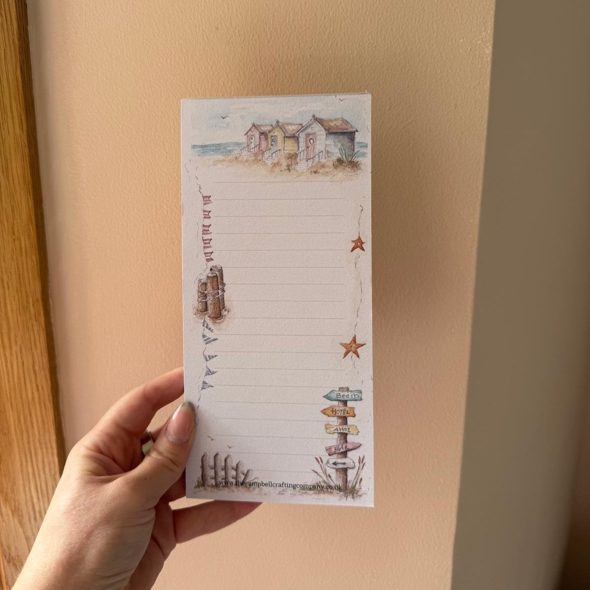 Beach Notepad Paper Beach - DL Notepad – The Campbell Crafting Company