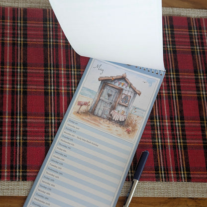 Seasonal Sheds 2026 Wall Calendar