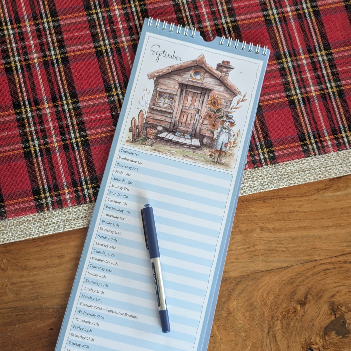 Seasonal Sheds 2026 Wall Calendar